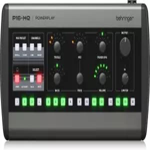 베링거 파워플레이 P16-HQ 16채널 디지털 개인 모니터링 믹서