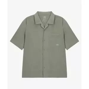 [노스페이스]라운드티셔츠 카라티셔츠 NH8SS20C 남성 아이스큐브 반팔 셔츠 HERB GARD