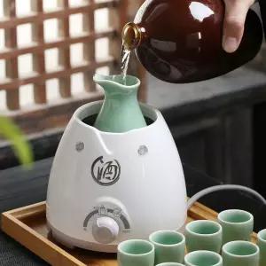 사케중탕기 티포트 워머 정종 가열 술병 도쿠리 사케
