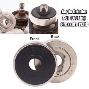 M10 angle grinder self-locking pressing plate Quick release Nut Clamping Power Chuck  Parts 1pcs