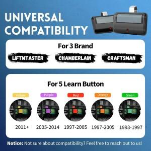Chamberlain LiftMaster Craftsman 차고 문 오프너 리모컨 891LM