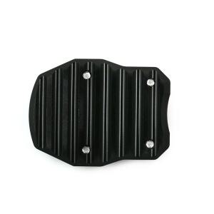PCX 125 150 160 바이크 오토바이 킥 스탠드 풋 사이드 혼다 PCX125 용 확장 플레이트 지원 패드 확대