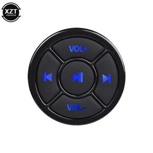 무선 블루투스 미디어 버튼 리모컨 자동차 바이크 오토바이 자전거 핸들 MP3 음악 재생 IOS 안드로이드 호
