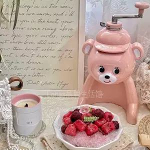 곰 빙수기 얼음빙수기 제빙기 수동 바닥 빙삭기