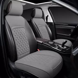 조이 포서브 프론트 카시트 커버 인피니티 가죽 방수 시트 프로텍터 커스텀 핏 G35 G37 Q50 QX60 FX EX 2팩