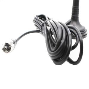 Mag-1345 CB 라디오 안테나 4 m 케이블 자석 베이스 Albrecht AE-6110 AC-001 CB-27 Citizen Band 26MHz 27