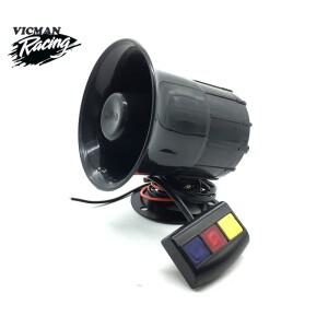[호환품]바이크 오토바이 3 소리  12V DC 자동 톤 음성 사이렌 시끄러운 스피커 130dB 알람
