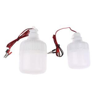 12v LED 램프 휴대용 Led 전구 3W 5W 7W 9W 12W 20W 야외 캠프 텐트 밤 낚시 걸이 빛 비상  흰색