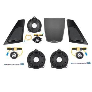 [호환품]BMW 호환 F10 F11 5 시리즈 520 523 525 528 용 전면 도어 패널 트위터 커버 키트 고 Hifi 스피커