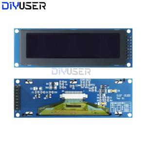Arduino STM32 Raspberry Pi용 3.12인치 OLED 디스플레이 모듈 256x64 사전 납땜 핀 헤더가 있는 SPI I2C