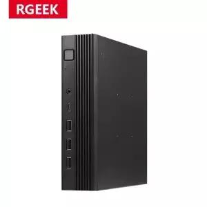 RGEEK TX06 데스크탑 미니 ITX 케이스 게임 컴퓨터 섀시 HTPC 스탠드 MINIITX 초박형 마더보드용