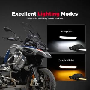 KEMIMOTO BMW R1200GS LC 어드벤처 ADV 오토바이 브레이크 레버 가드(LED 라이트 핸드 포함)