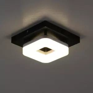 볼코드 12V RV LED 천장 조명기구 2포지션 스위치 5W 3000K/4000K 가능 모터홈 캠핑카 트레일러용 디밍