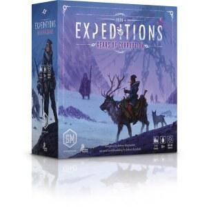 Stonemaier Games: Expeditions: Gears of 만 보드 및 90분, Expeditions 전략 확장 빌딩 플레이어 엔진 - 경쟁 1-6명, Corruption 탐험 게임