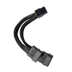 DC 12V 전원 젠더 VGA 카드용 6P 15cm
