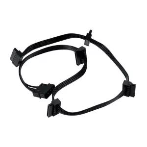 IDE to SATA 15핀 5분배 케이블 60cm PC 공급 어댑터 변환