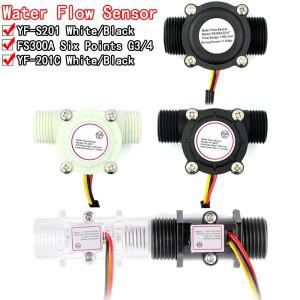 Si Tai&SH 유량 센서 홀 4/6 포인트 G1/2/3/4 워터 제어 1-30L/min 2.0MPa YF-S201 FS300A