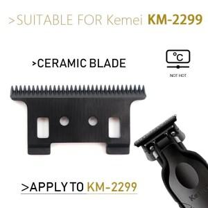 Kemei KM-2299 클리퍼 전문 헤어 트리머 커팅 나이프 헤드 부품 액세서리 용 기존 교체 이동식 블레이드