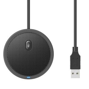 UM02 USB 무지향성 콘덴서 마이크 회의용 비즈니스 컴퓨터 노트북 음성 채팅 비디오 게임 라이브