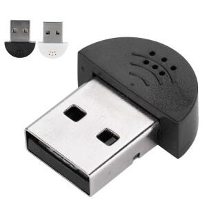 USB 미니 소형 마이크 PC 노트북 용 휴대용 스튜디오 녹음 Skype 온라인 음성 인식 소음 차단 플매트 카펫