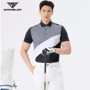 운동복상의 남자골프웨어사선배색반팔티셔츠 JJM-SS472