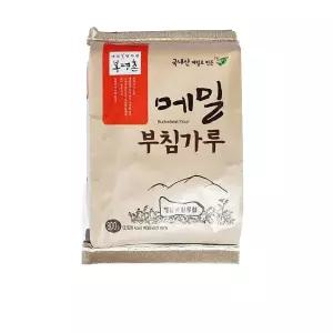 부침개 식자재 메밀전분 식당납품 메밀부침가루 적 봉평농원 봉평촌 800g
