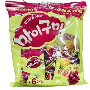오리온 마이구미 포도 259g x 3개