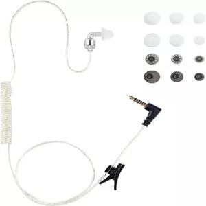 ERIPHA 튜브리스 비밀 FBI 3.5mm / 1 핀 L형 리스닝 온리 이어피스 헤드셋 원격 스피커 마이크 모토로라