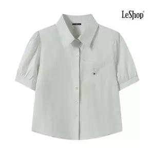 르샵 레인보우 버튼업 자수 포켓 셔츠 DQ2BA028A 1307648