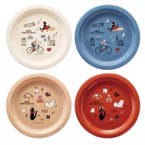 스케이터 아동식기 마녀 배달부 키키 접시 4종 세트 유아식기 접시 이유식기
