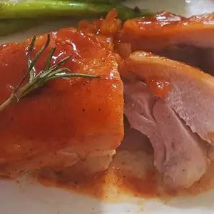 VM 더 맛있는 오븐 닭다리살 110g 원조양념치킨맛