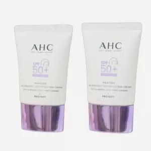 AHC 워터풀 선크림 2025 최신상 마스터즈 멜라프로텍트 40ml 멜라닌 톤업 1+1