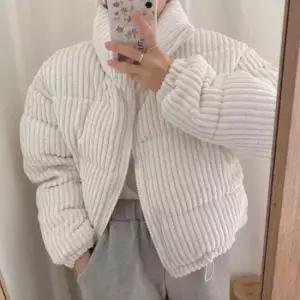 패딩 겨울 코듀로이 하이넥 숏패딩 데일리 패션 여성 자켓