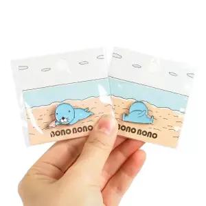 아트박스/부스럭 [보노보노] 메탈 핀뱃지 (일본정품)