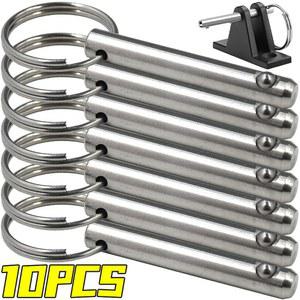 평행핀 110X QUICK RELEASE PINS BIMINI TOP DISCONNECT 1CM BALL 8CM 6CM 4 END PIN HARDWARE CONNECT 5 SPRUNG MARINE