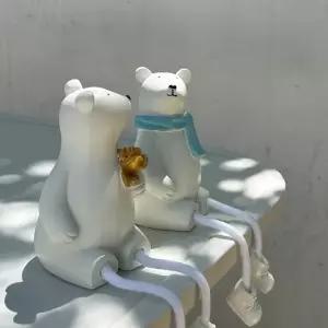 인테리어소품 인형 장식품인형 북극곰장식 인형소품 장식품인형 북극곰인형