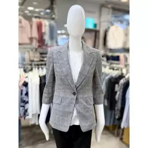 [조이너스]조이너스 세이브존01 마 혼방 체크 7부 재킷 JAFU4WJK930 (49976650)