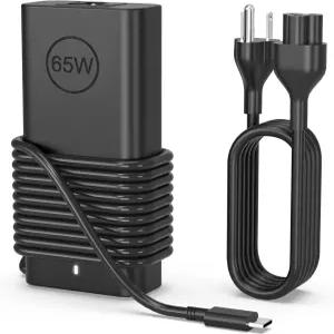 BAJ 65W USB C 노트북 충전기 Dell Latitude 5420 5520 5540 7420 7490 5550 7450 XPS 5 3 2 9250 9360