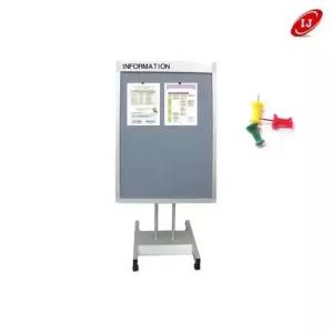 스탠드게시판 DS-1700 Blue 650x1000 압핀꽂이식 탁상용액자 벽길이용액자 자석액자