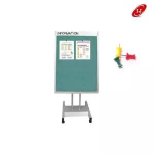 스탠드게시판 DS-1700 Green 650x1000 압핀꽂이식 탁상용액자 벽길이용액자 자석액자