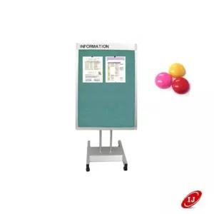 스탠드게시판 DS-1700 Green 650x1000 자석부착식 탁상용액자 벽길이용액자 자석액자
