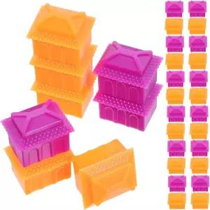 Milisten 40Pcs 보드 게임용 템 부자 체스 대체 하우스 소품 및 가족의 와 기술 개발을 위한 경량 액세서리