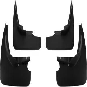 히하하 머드 플랩 메르세데스-벤츠 ML350/300 2007-2011 앞뒤 가드 1세트용 마운트 액세서리 포함 스플래시
