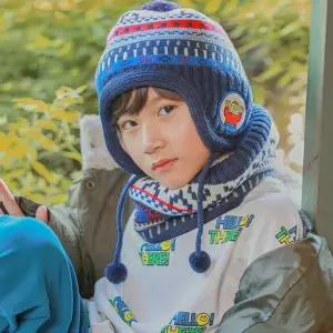 옥스포드블럭 TBZ 옥스포드디자인 어린이 방한세트 아동방한세트 킹 OX0054