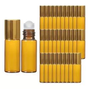 스프레이 롤온 향수용기 공병 골드 뚜껑 브라운 3ml 30개