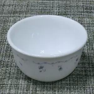 꽃무늬 도자기 공기 11.7cm 밥그릇 국그릇 밥공기 식탁 다용도 그릇