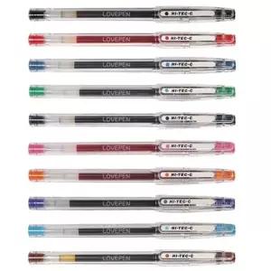 파이롯트 하이테크C 중성펜 0.25mm 0.3mm 0.4mm 중성펜 (W920F96)