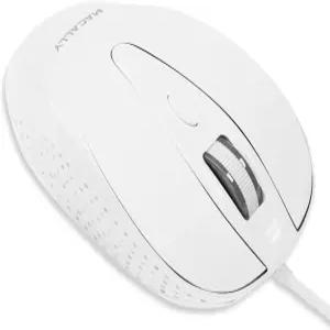 Macally USB 유선 마우스 3개의 버튼 스크롤 휠 5피트 길이의 코드 노트북 및 데스크톱용 / Air Windows