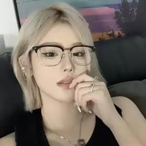 [룽스_65]차단안경 하금테 반뿔테 안경 뿔테 자외선