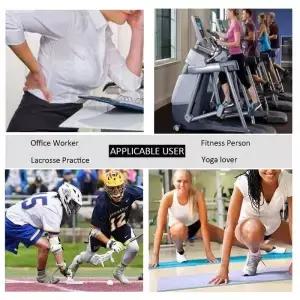 AA20KSONE 라크로스 마사지 볼 세트근육 롤러딥 티슈 볼미니 볼이있는 하드 및 소프트